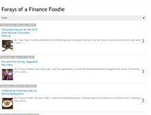 Tablet Screenshot of financefoodie.com